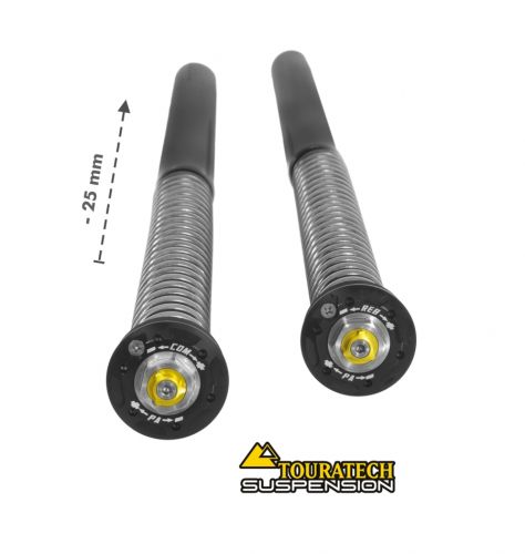 01-402-5877-0 Touratech Suspension lowering Cartridge Kit -25mm for Honda CRF1000L Africa Twin 2015-2017