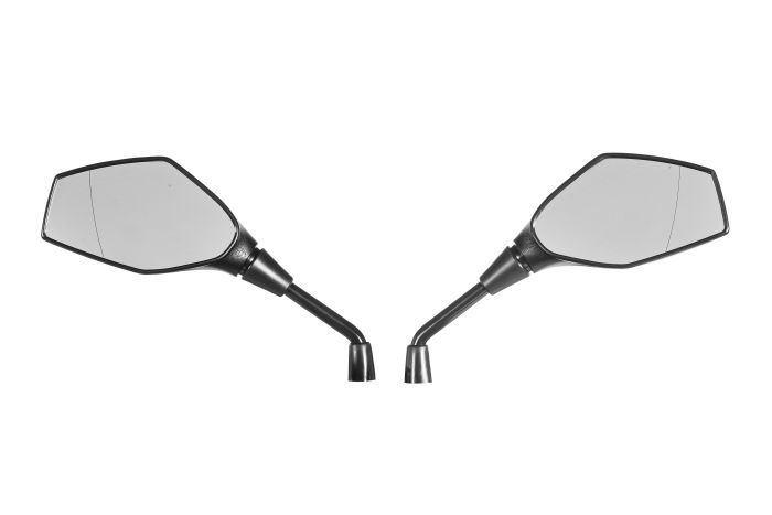 01-040-0785-0 Safety rear-view mirror set, aspherical, right-hand thread M10 x 1.25
