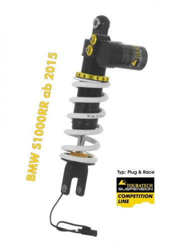 01-058-0053-0 Touratech Suspension Ressort-amortisseur Plug & Race Competition pour BMW S1000RR à partir de 2015