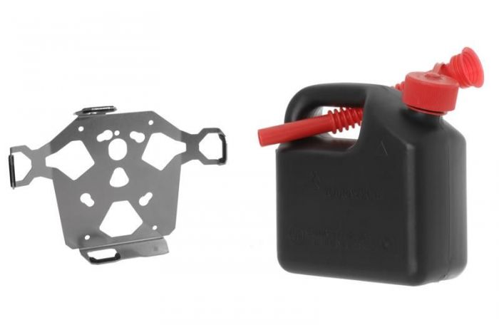 01-050-3214-0 ZEGA Pro/ZEGA Mundo accessory holder set, canister holder incl. jerrycan Touratech 3 litres