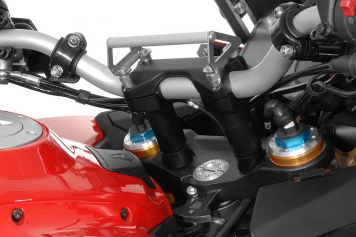 01-620-5255-0 Handlebar riser 20 mm, Typ 33, for Ducati Multistrada 1260 and Multistrada 1200 up to 2014