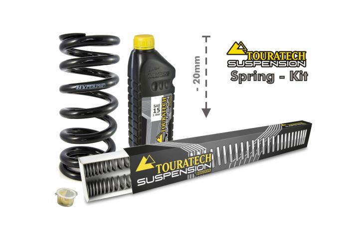 01-048-5834-0 Height lowering kit, 20mm, for BMW F800GS / Adventure *from 2013**replacement springs*