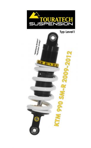 01-058-0045-0 Touratech Suspension shock absorber for KTM 990 SM-R (2009-2012) type Level1