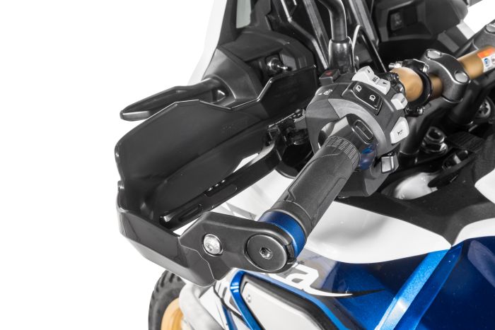 01-402-5650-0 Touratech hand protectors GD, black for Honda CRF1100L Africa Twin / CRF1100L Adventure Sports / CRF1000L Africa Twin / CRF1000L Adventure Sports