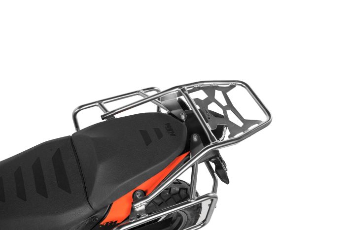 01-375-5457-0 ZEGA Topcase / Luggage rack, stainless steel for KTM 390 Adventure