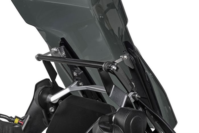 01-045-5330-0 Windscreen stabilizer with GPS mounting bracket for BMW R1250GS/ R1250GS Adventure/ R1200GS (LC)/ R1200GS Adventure (LC)