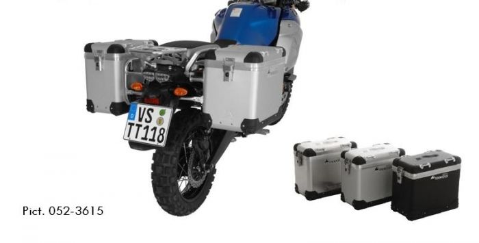01-052-3611-0P ZEGA Pro aluminium pannier system for Yamaha XT1200Z / ZE Super Tenere