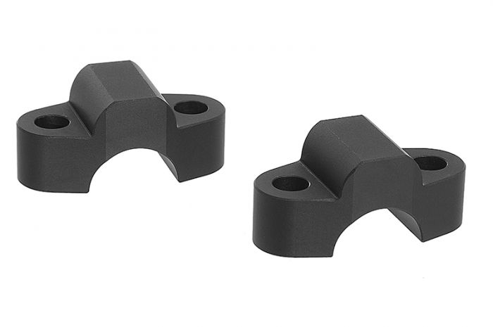 01-391-5256-0 Handlebar riser 15 mm black type 41 for Suzuki V-Strom 1000 (2014-2019)