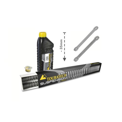 01-300-5841-0 Abaissement de -35 mm pour les ressorts de fourche et le renvoi de la BMW G310GS (2017-2023)