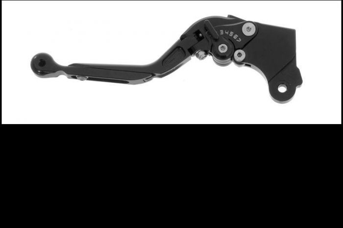01-402-0877-0 Folding clutch lever, black, for Honda CRF1000L Africa Twin/ CRF1000L Adventure Sports, road legal
