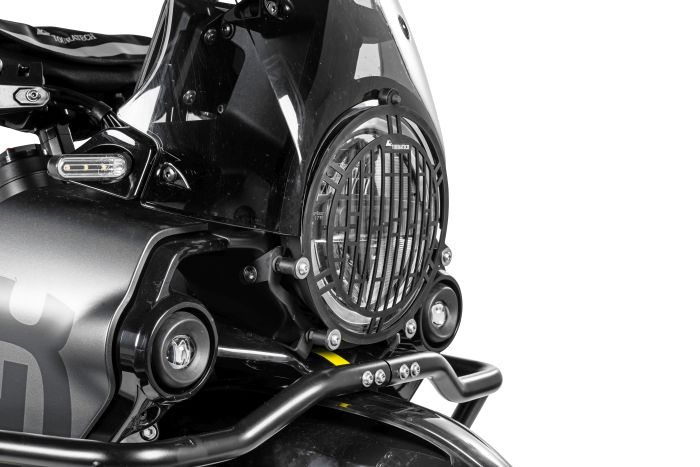 01-414-5095-0 Headlamp guard with quick release fastener for Husqvarna Norden 901 *OFFROAD USE ONLY*
