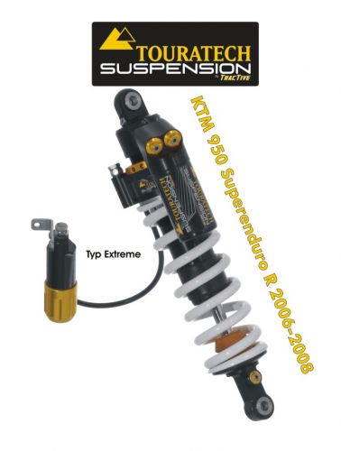 01-370-5867-0 Touratech Suspension shock absorber for KTM 950 Super Enduro R (2006-2009) type Extreme