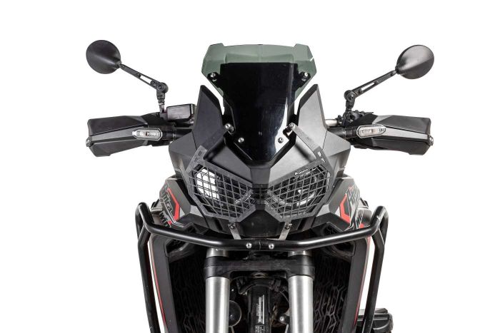 01-403-5661-0 Hand protectors DEFENSA Expedition, black, for Honda CRF1100L Africa Twin /  CRF1100L Adventure Sports