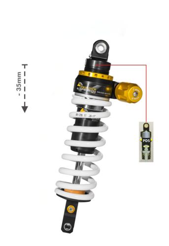 01-632-5865-0 Touratech Suspension lowering (-35mm) for Yamaha 700 Tenere (2019-) Type Level2