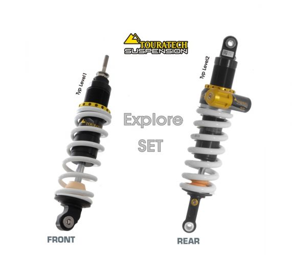01-044-5848-0 Touratech Suspension Level2 - SET for BMW R1200GS (2004-2012)