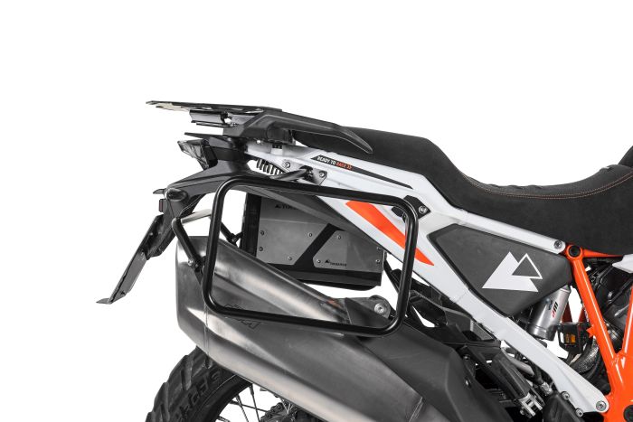 01-373-5560-0 Stainless steel pannier rack black for KTM 1290 Super Adventure S/R (2021-)
