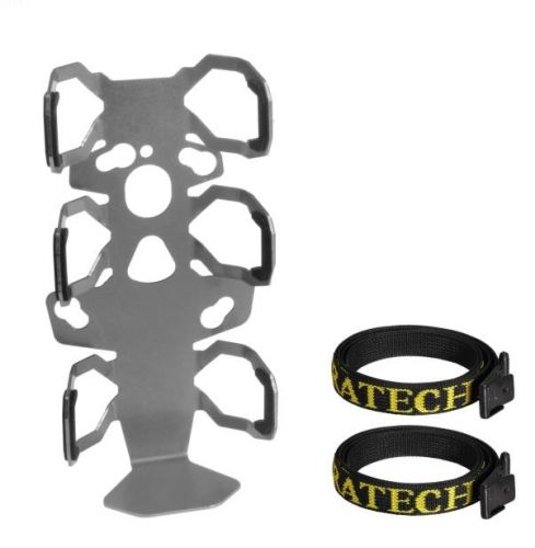 01-050-0910-0 ZEGA Pro/ZEGA Mundo - Adapter plate with straps protection: bottle holder single