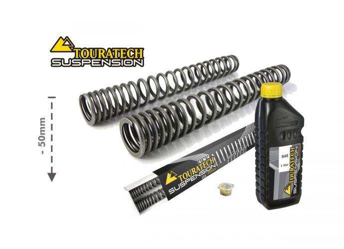 01-040-7411-0 Progressive fork springs for BMW F800GS 2008-2012 -50mm lowering