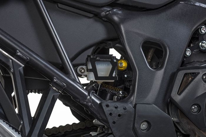 01-402-5033-0 Rear brake fluid reservoir guard, black for Honda CRF1000L Africa Twin (2018-)/ CRF1000L Adventure Sports