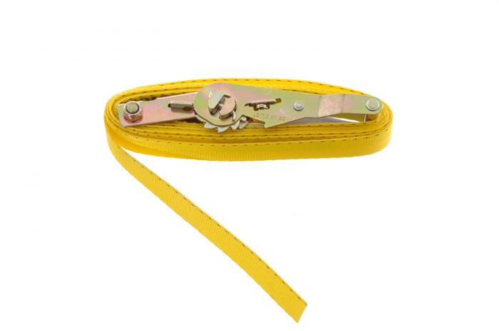 01-055-0037-0 Strap with ratchet *yellow*, industrial use