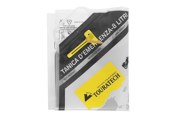 01-100-0032-0 Emergency fuel bag, Touratech Jollytank, disposable folding canister 8 l