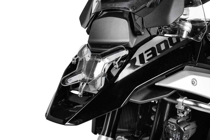01-035-5090-0 Headlight protector Makrolon with quick release fastener for R1300GS *OFFROAD USE ONLY*