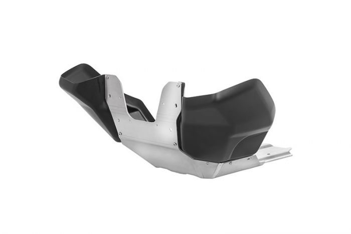01-372-5137-0 Engine protector RALLYE Evo, Aluminium/ Aluminium black for KTM 790 Adventure/ 790 Adventure R