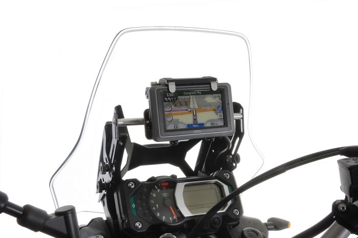 01-046-0622-0 Windscreen adjuster with GPS mounting bar for Yamaha XT1200Z Super Tenere up to 2013