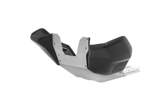 01-372-5141-0 Engine protector RALLYE Evo, stainless steel/ Aluminium black for KTM 790 Adventure/ 790 Adventure R