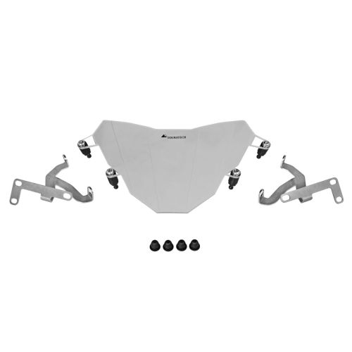 01-083-5090-0 Proteccion de makrolon para los faros, negra, con cierre rapido para BMW F900GS *OFFROAD USE ONLY*