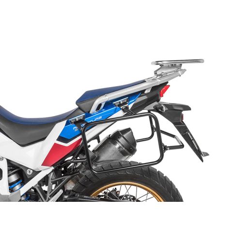 01-403-5560-0 Stainless steel pannier rack, black for Honda CRF 1100 L Africa Twin (2022-), CRF1100L Adventure Sports