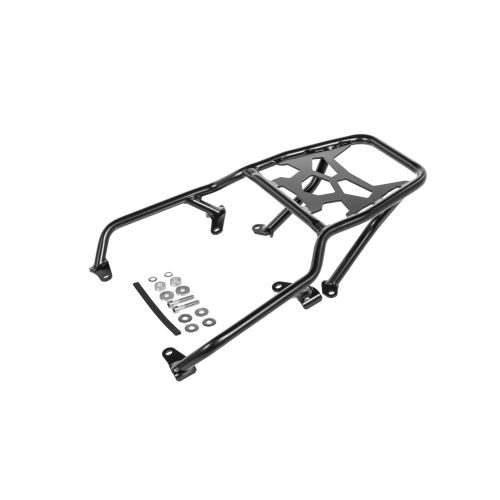 01-440-5456-0 Soporte para Topcase de ZEGA, acero inoxidable negro para Harley-Davidson RA1250 Pan America