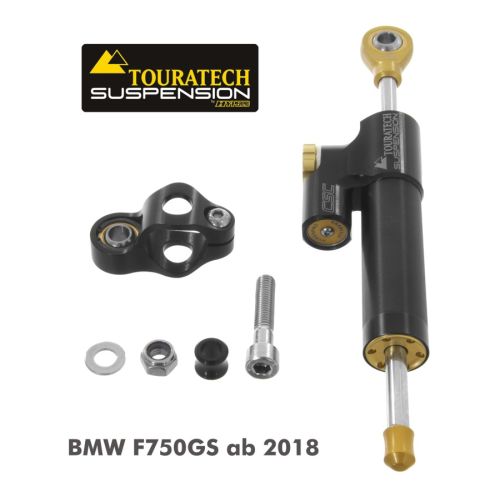 01-082-5890-0 Amortiguadores de direccion de Touratech Suspension *CSC* para BMW F750GS (2018-2023) +incl. juego de montaje+