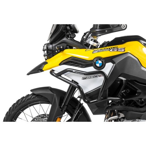 01-082-5163-0 Stainless steel crash bar, black for BMW F850GS/ F750GS