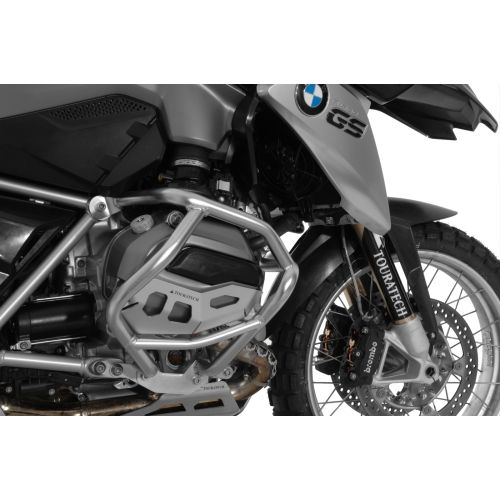 01-045-5130-0 Protector del cilindro, aluminio natural, para BMW R1200GS a partir de 2013/ BMW R1200RT a partir de 2014/ BMW R1200R desde 2015/BMW R1200RS