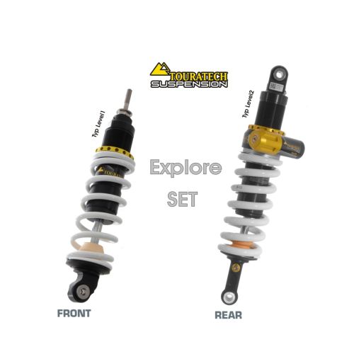01-044-5848-0 Touratech Suspension EXPLORE - SET for BMW R1200GS Model 2004-2012