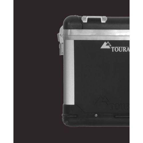 01-050-0888-0 Tiras reflectantes en *negro* para los bordes de la maleta ZEGA Pro / ZEGA Pro2 (Se incluye en el envio: 2 adhesivos)