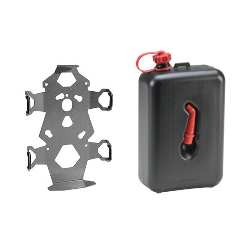 01-050-3426-0 ZEGA Pro/ZEGA Mundo set de support accessoires, adaptateur jerrican incl. bidon d'huile Touratech 2 litres
