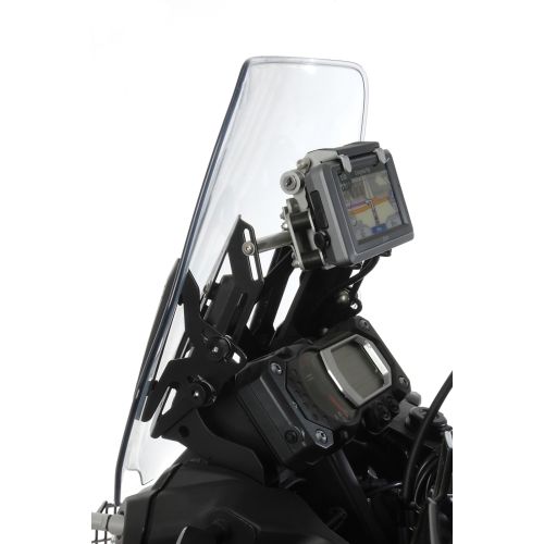 01-046-0622-0 Regulador del parabrisas con barra de montaje para GPS para Yamaha XT1200Z Super Tenere hasta 2013