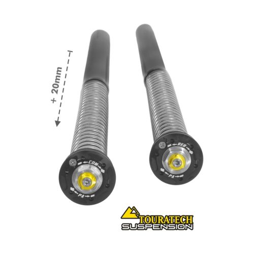 01-403-5876-0 Touratech Suspension Cartridge Kit Extreme para Honda CRF1100L Africa Twin desde 2020 Alto +20mm