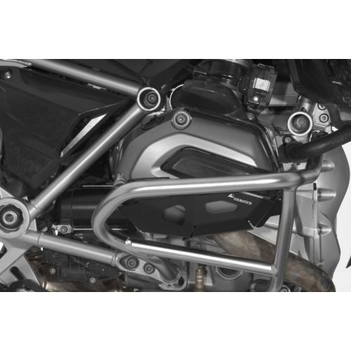 01-045-5133-0 Protection de cylindres pour pare-moteur BMW d'origine pour BMW R1200GS (LC) 2013-2016 / BMW R1200GS Adventure (LC), noir