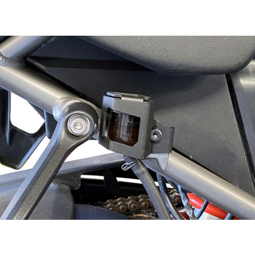 01-440-5030-0 Protection du reservoir de liquide de frein noir pour Harley-Davidson RA1250 Pan America