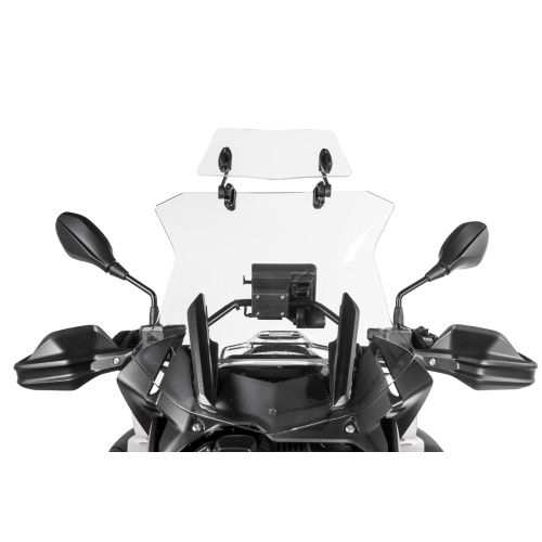 Windscreen deflector Evo, transparent | Touratech: Online shop for
