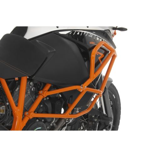 01-371-5161-0 Crash bar extension for KTM 1050 Adventure/ 1090 Adventure/ 1190 Adventure/ 1190 Adventure R for original KTM crash bars, orange