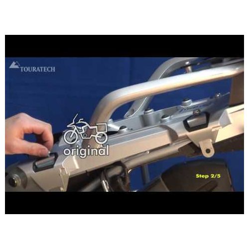 01-045-5730-0P ZEGA Pro systeme de coffre aluminium pour BMW R1250GS/ R1250GS Adventure/ R1200GS a partir de 2013/ R1200GS Adventure a partir de 2014