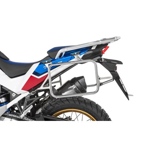01-403-5555-0 Portamaletas de acero inoxidable para Honda CRF 1100 L Africa Twin (2022-), CRF1100L Adventure Sports