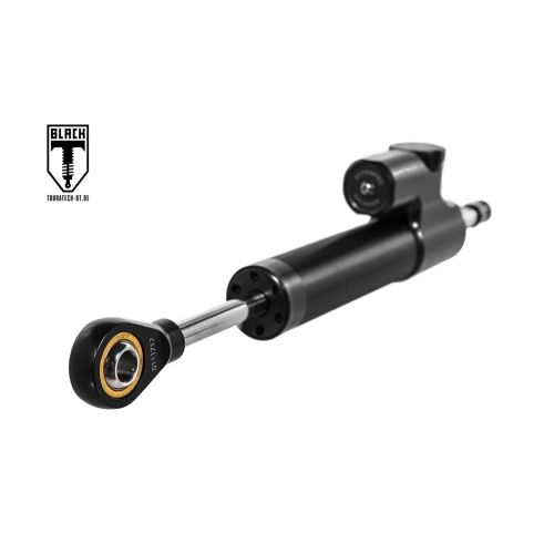 01-042-5831-0 Black-T amortisseur de direction *CSC* pour BMW RnineT Modell Scrambler/Racer/Pure/UrbanG/S a partir de 2014, y compris kit de montage