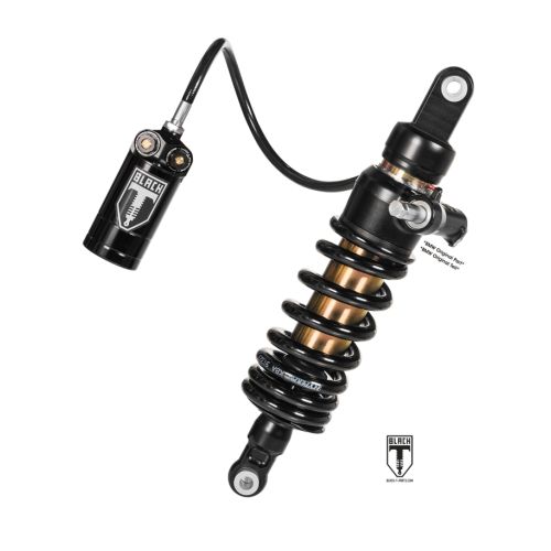 01-018-5855-0 Ressort-amortisseur BLACK T Stage3 pour BMW R18 a partir de 2020 avec reservoir de compensation pour l’utilisation de l’OEM HPA de BMW