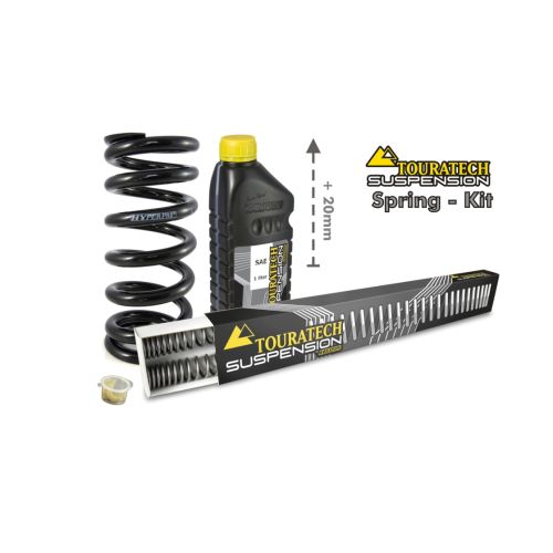 01-403-5854-0 Progressive front and rear replacement springs for the Honda CRF1100L Adventure Sports without EERA (2020-2021) / +20mm height / Heavy Load
