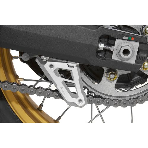 01-402-5306-0 Aleta guardacadena, aluminio anodizado, para Honda CRF 1000L Africa Twin/ CRF1000L Adventure Sports